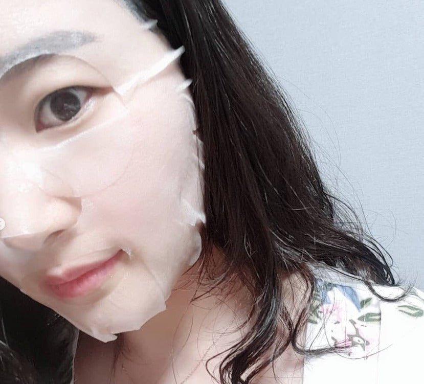 Caja de Mascarillas faciales con colageno y ceramidas 10 pzas.